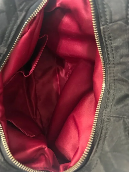 Coach Black Y2K Madison Maggie Op Art Sateen Shoulder Bag with Silver Hardware - Picture 8 of 15